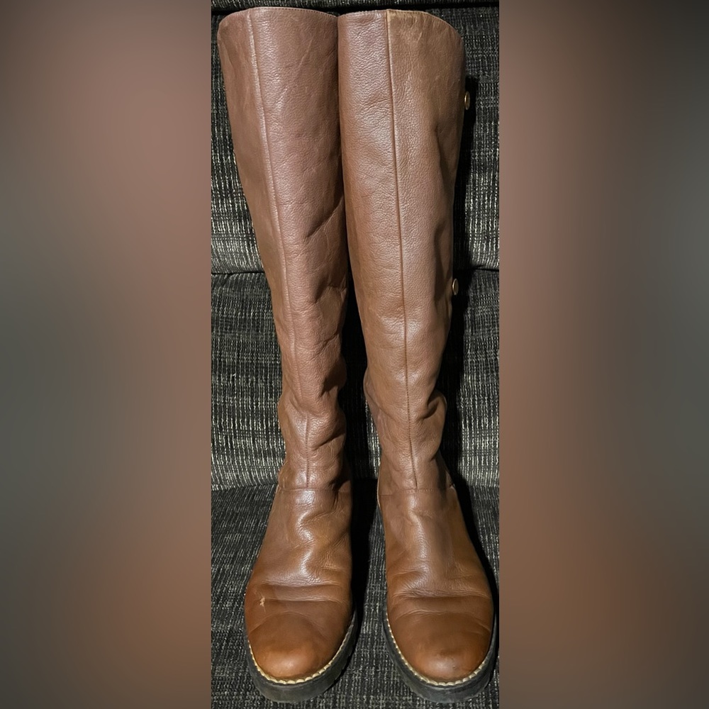 Michael Kors leather winter boots
